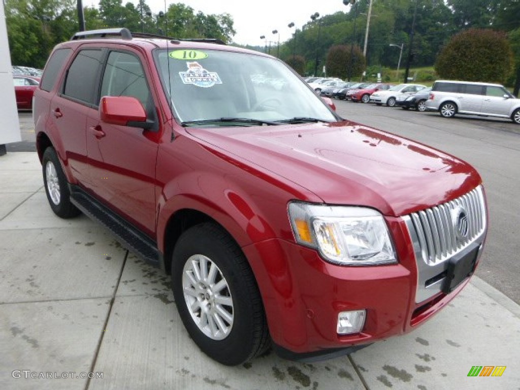 Sangria Red Metallic 2010 Mercury Mariner V6 Premier 4WD Exterior Photo #85077095