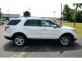 2014 Oxford White Ford Explorer Limited  photo #4
