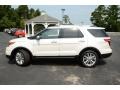 2014 Oxford White Ford Explorer Limited  photo #8
