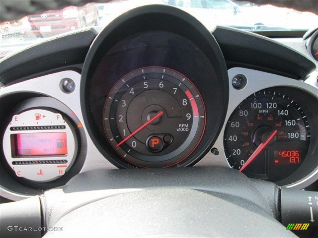 2010 Nissan 370Z Touring Coupe Gauges Photo #85077317
