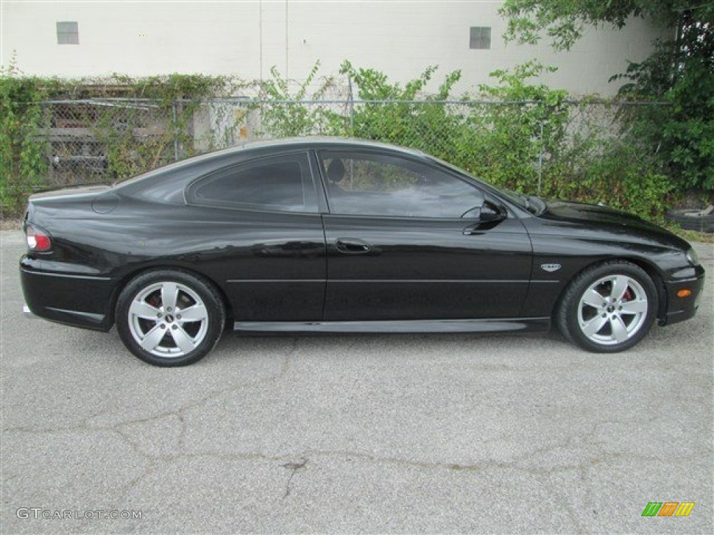 2006 GTO Coupe - Phantom Black Metallic / Black photo #3