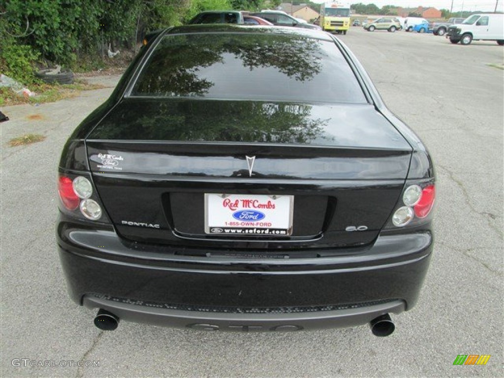 2006 GTO Coupe - Phantom Black Metallic / Black photo #5