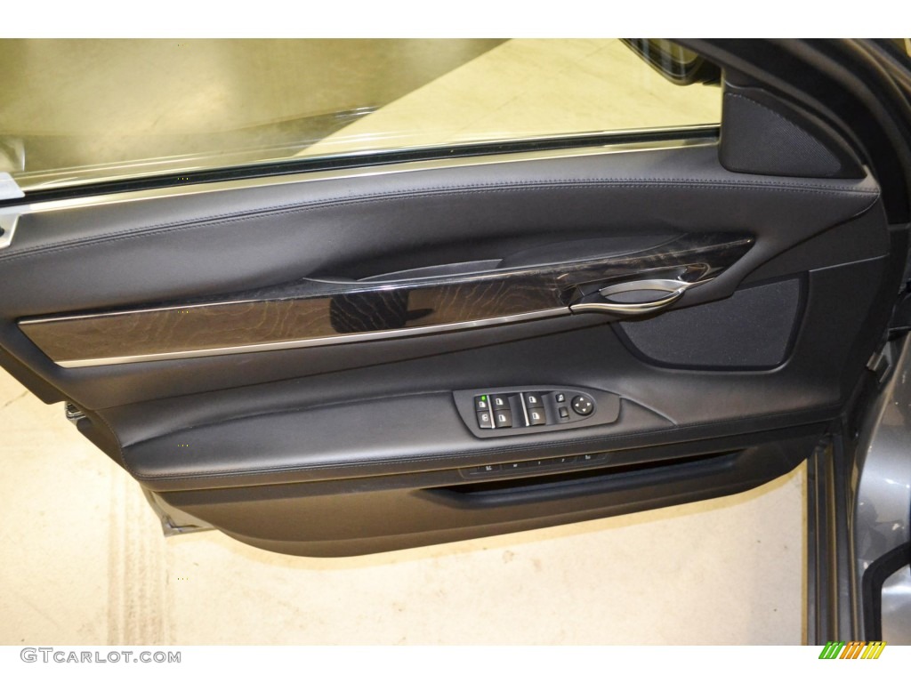 2012 7 Series 750Li Sedan - Space Grey Metallic / Black photo #15