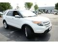 2014 Oxford White Ford Explorer Limited  photo #3