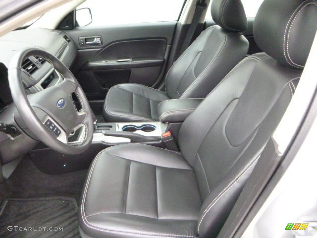 2012 Fusion SEL V6 - Ingot Silver Metallic / Charcoal Black photo #15