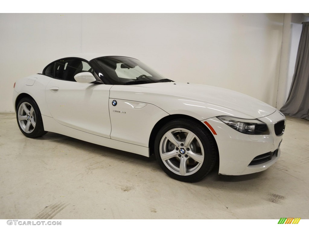 2011 Z4 sDrive30i Roadster - Alpine White / Black photo #2