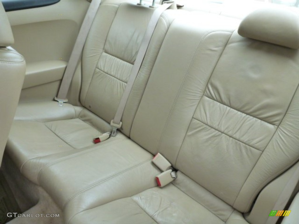 2003 Accord EX V6 Coupe - Taffeta White / Ivory photo #11