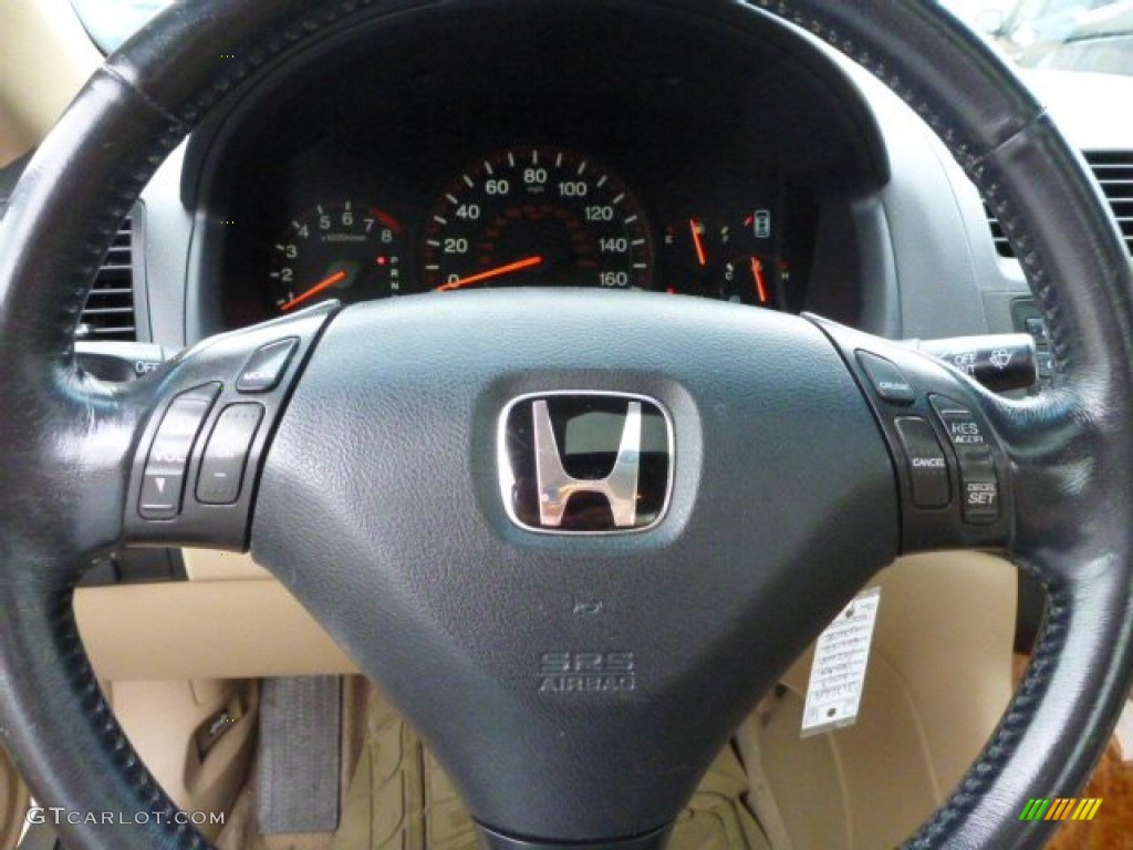 2003 Accord EX V6 Coupe - Taffeta White / Ivory photo #17