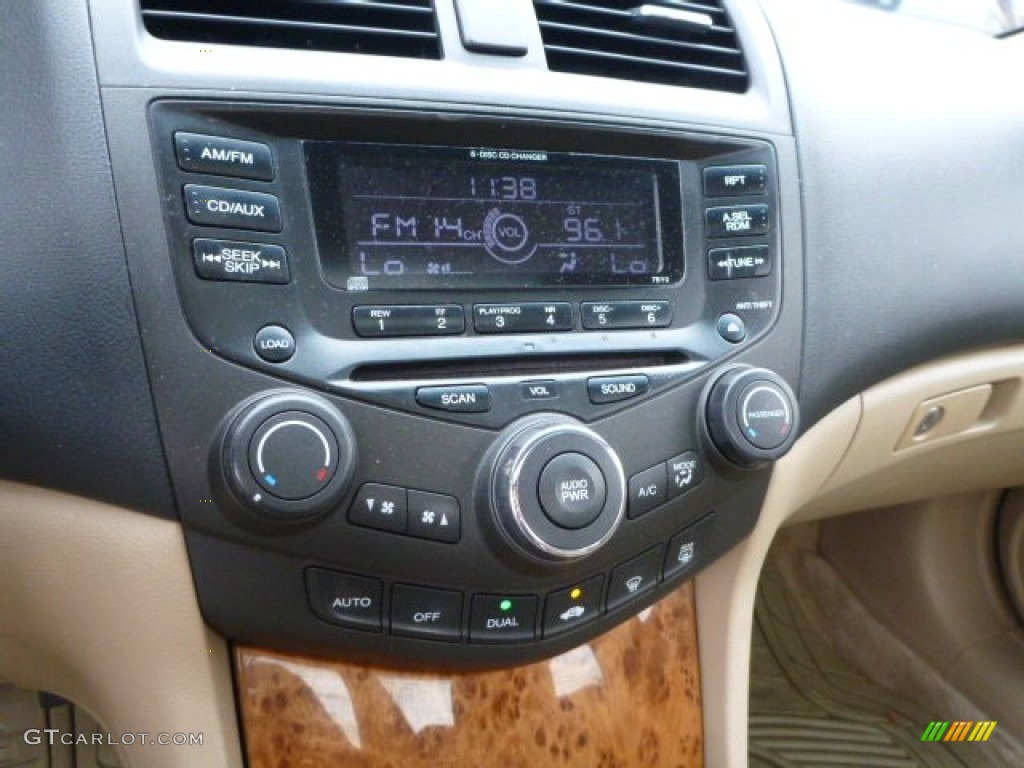 2003 Accord EX V6 Coupe - Taffeta White / Ivory photo #18