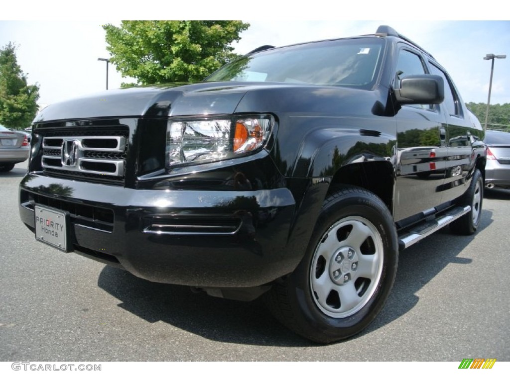 2008 Ridgeline RT - Formal Black / Gray photo #1