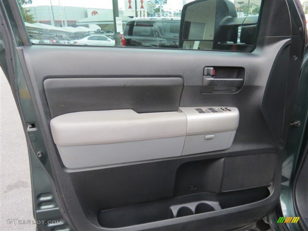 2007 Tundra SR5 CrewMax - Timberland Mica / Graphite Gray photo #10