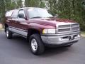 2001 Dark Garnet Red Pearl Dodge Ram 1500 SLT Club Cab 4x4  photo #16