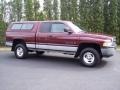 2001 Dark Garnet Red Pearl Dodge Ram 1500 SLT Club Cab 4x4  photo #19