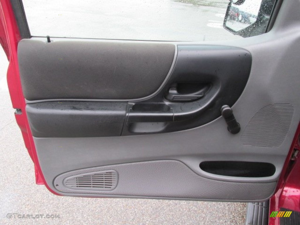 2007 Ranger XLT SuperCab 4x4 - Redfire Metallic / Medium Dark Flint photo #13