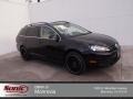 Black 2011 Volkswagen Jetta SE SportWagen