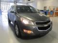 2011 Steel Green Metallic Chevrolet Traverse LT AWD  photo #5