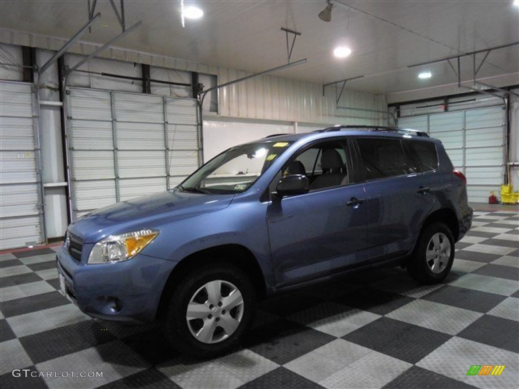 2007 RAV4 I4 - Pacific Blue Metallic / Ash Gray photo #4