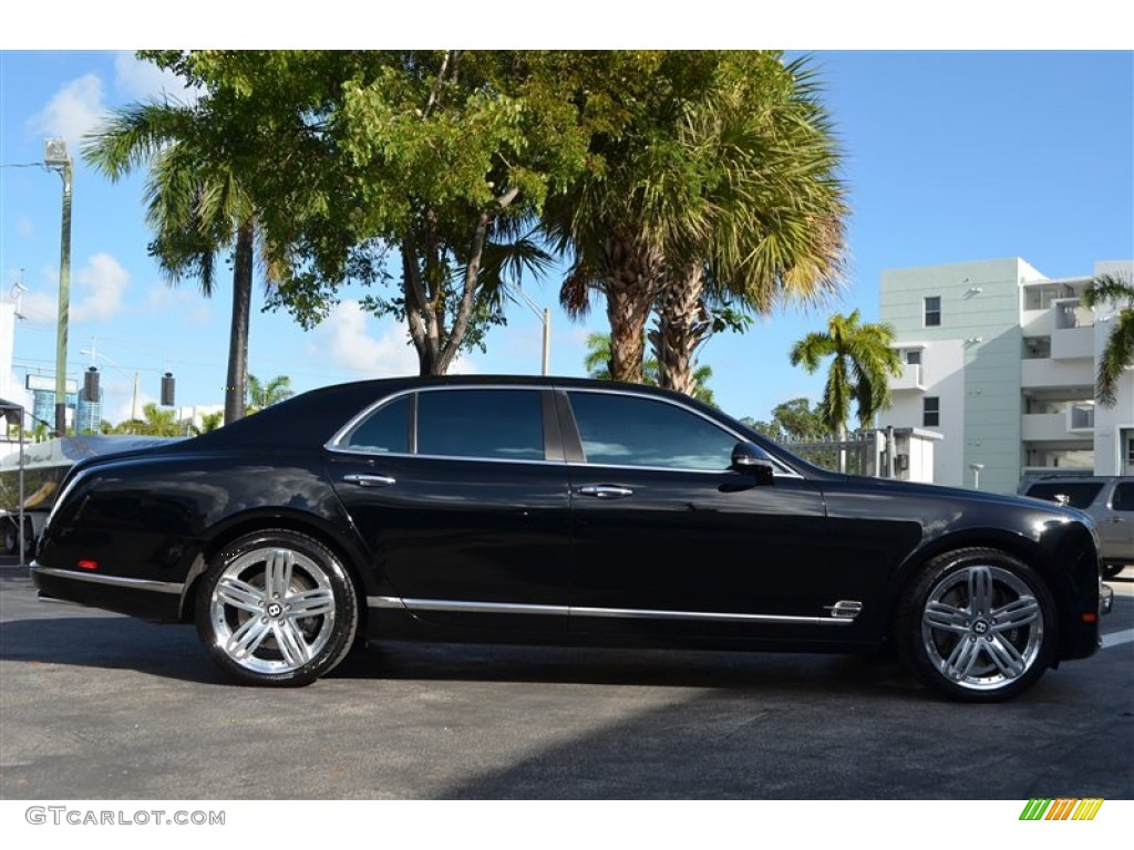 Black Crystal Metallic 2011 Bentley Mulsanne Sedan Exterior Photo #85081082