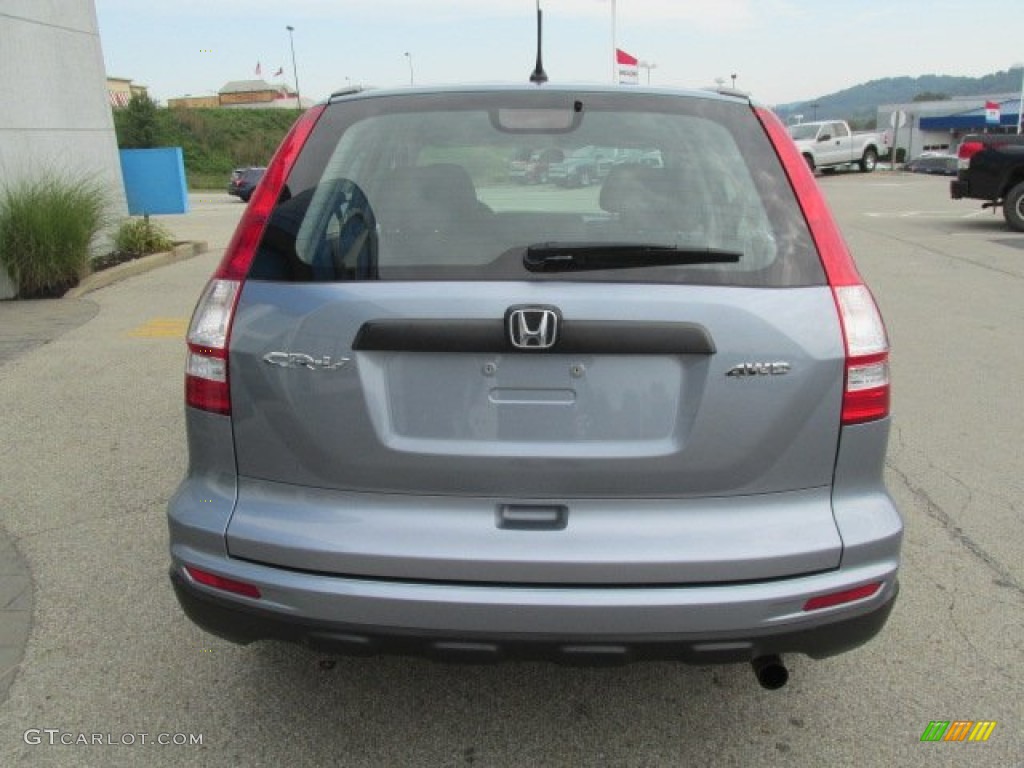 2011 CR-V LX 4WD - Glacier Blue Metallic / Gray photo #6