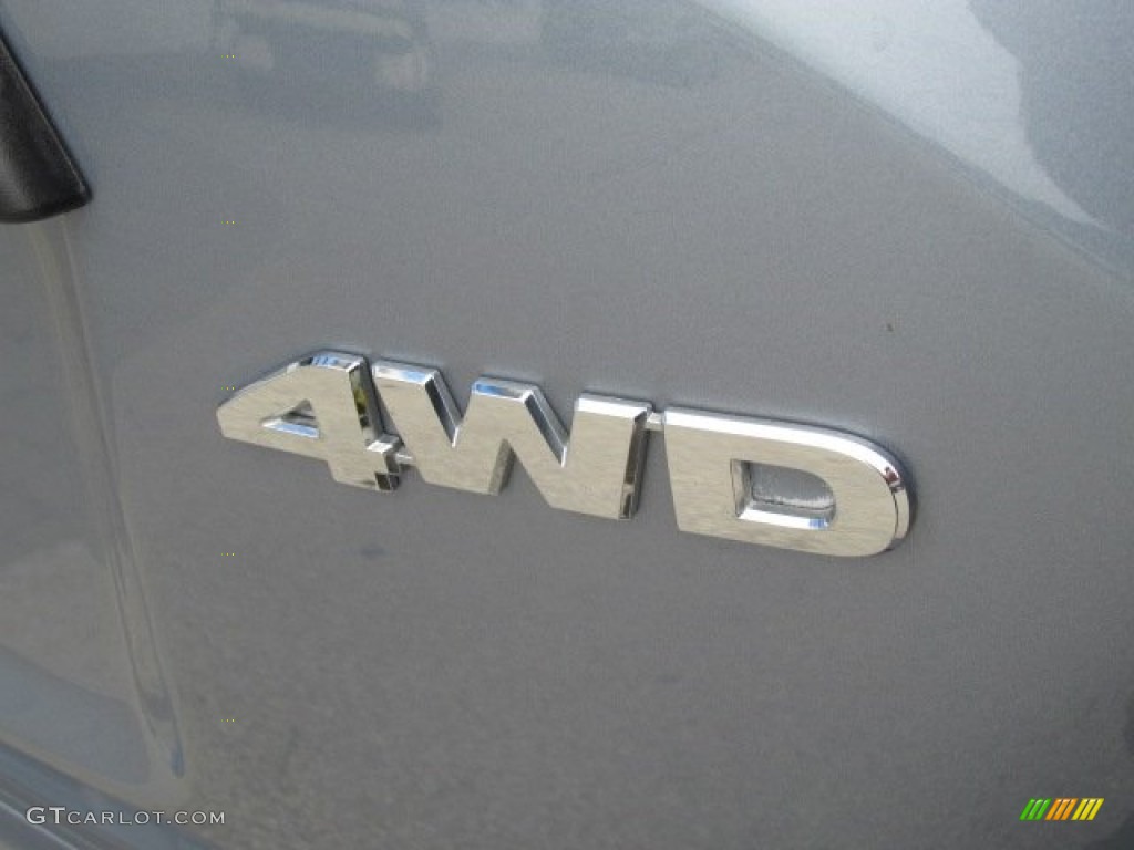 2011 CR-V LX 4WD - Glacier Blue Metallic / Gray photo #7