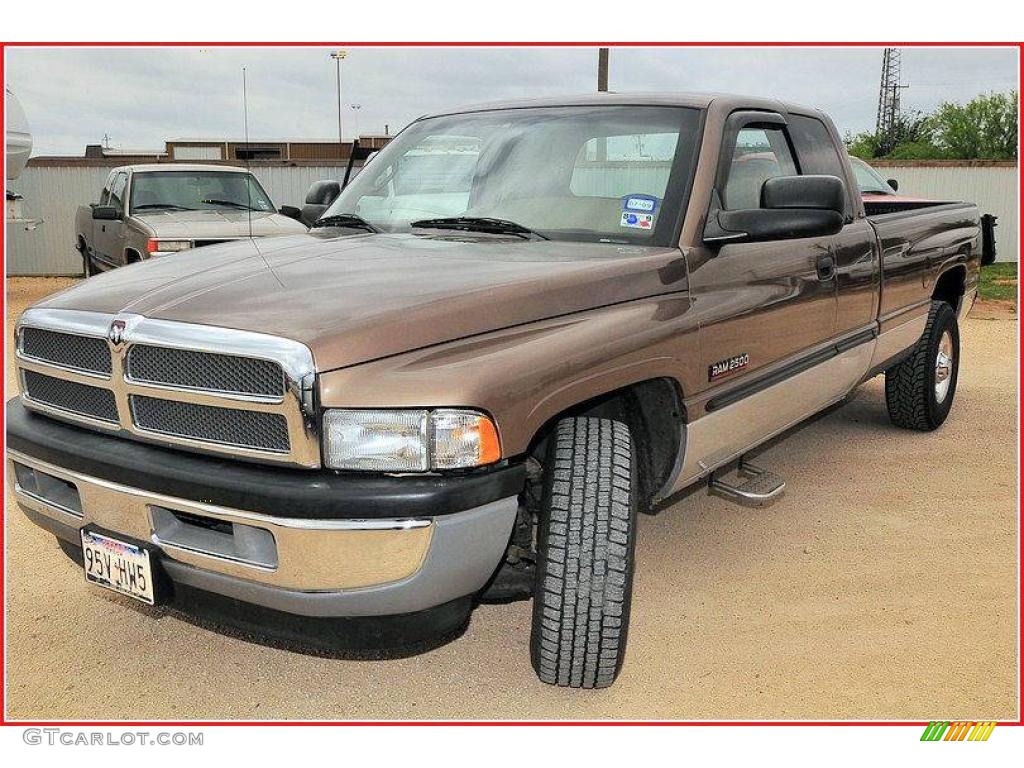 2001 Ram 2500 SLT Quad Cab - Medium Bronze Pearl Coat / Agate photo #1