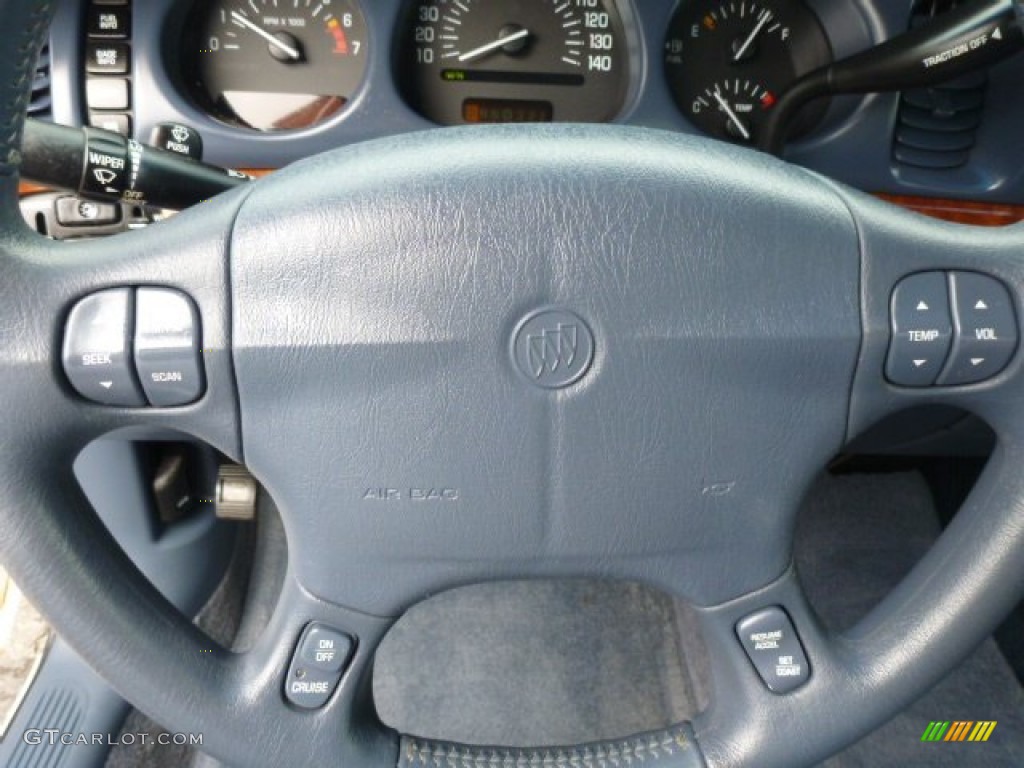 2000 LeSabre Limited - Bright White / Medium Blue photo #18