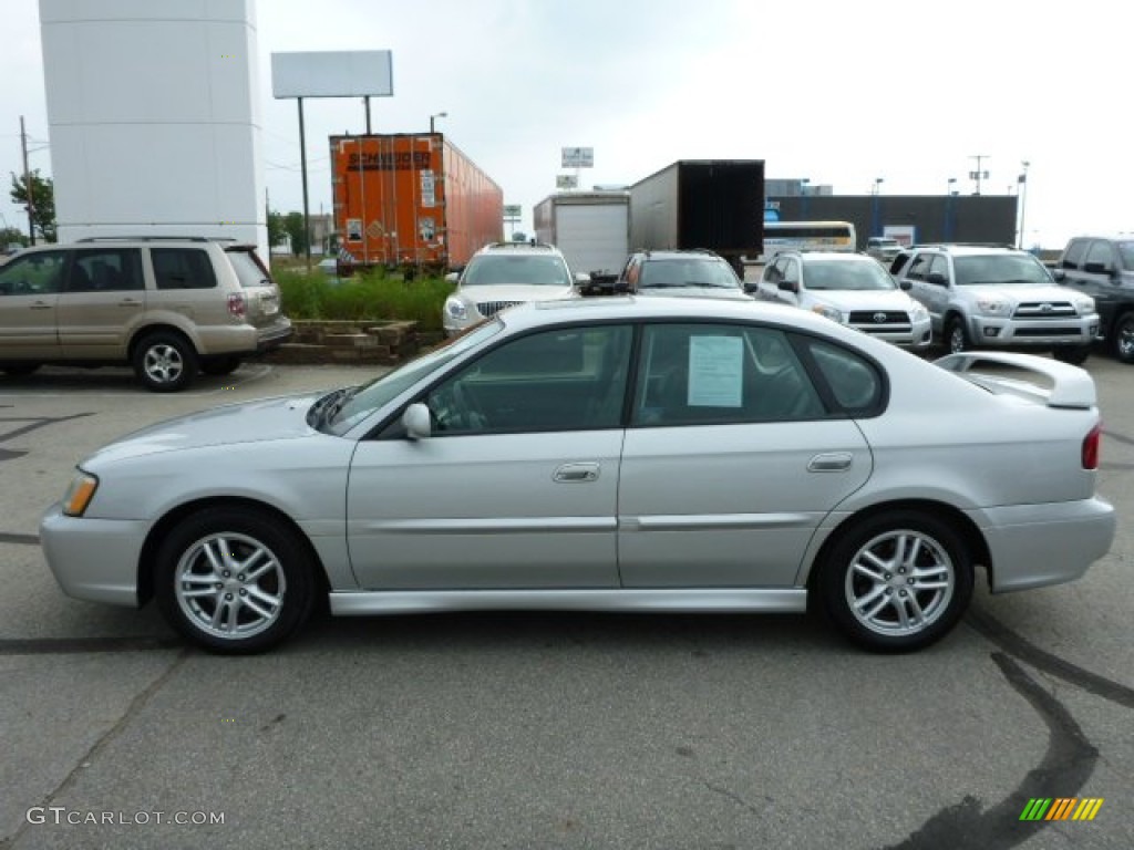 2003 Legacy 2.5 GT Sedan - Silver Stone Metallic / Gray photo #6