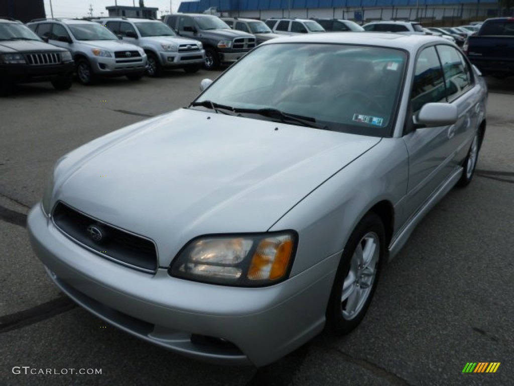 2003 Legacy 2.5 GT Sedan - Silver Stone Metallic / Gray photo #7