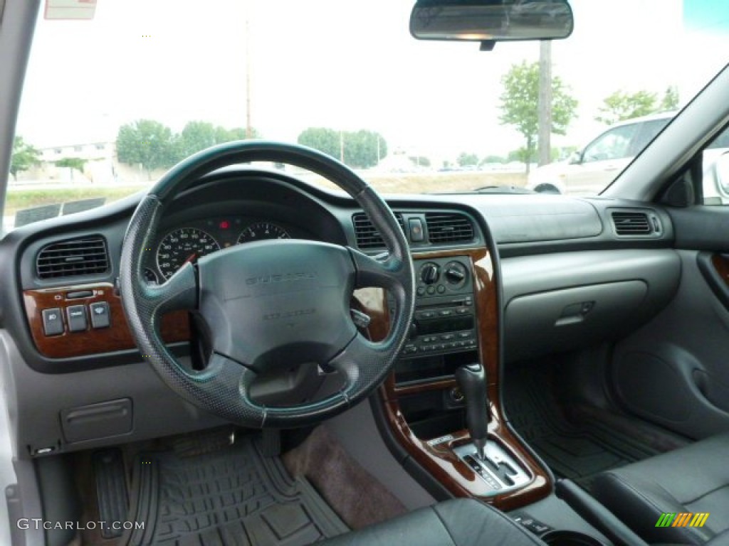 2003 Legacy 2.5 GT Sedan - Silver Stone Metallic / Gray photo #12