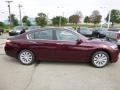 Basque Red Pearl II 2014 Honda Accord EX-L V6 Sedan Exterior