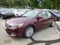 2014 Basque Red Pearl II Honda Accord EX-L V6 Sedan  photo #7