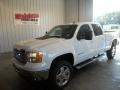 Summit White - Sierra 2500HD SLT Crew Cab 4x4 Photo No. 1