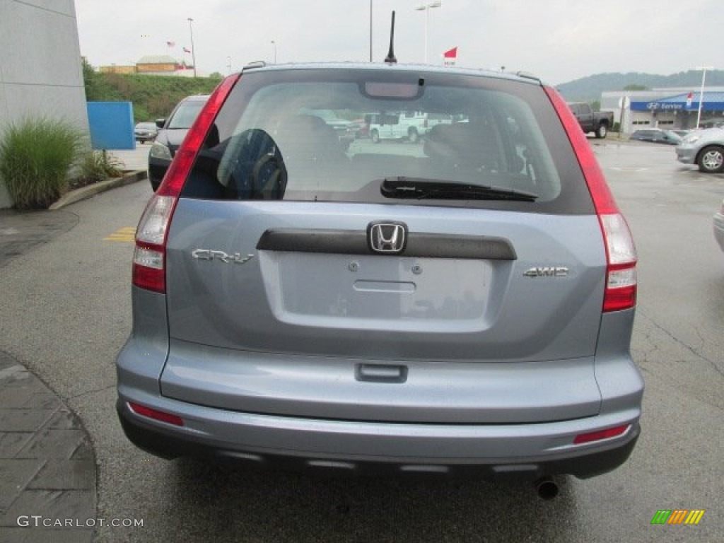 2011 CR-V LX 4WD - Glacier Blue Metallic / Gray photo #7