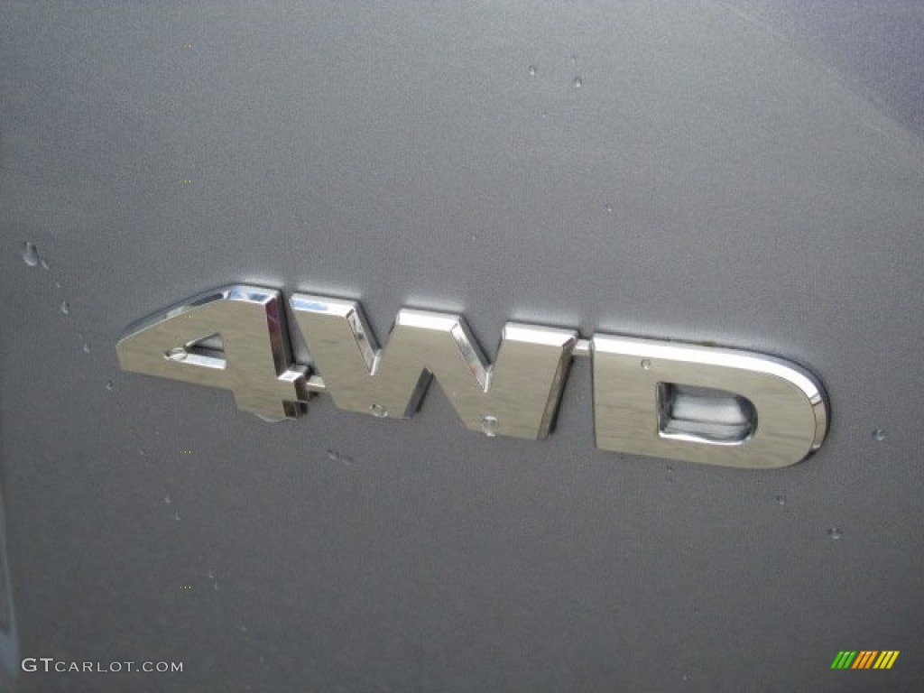 2011 CR-V LX 4WD - Glacier Blue Metallic / Gray photo #9