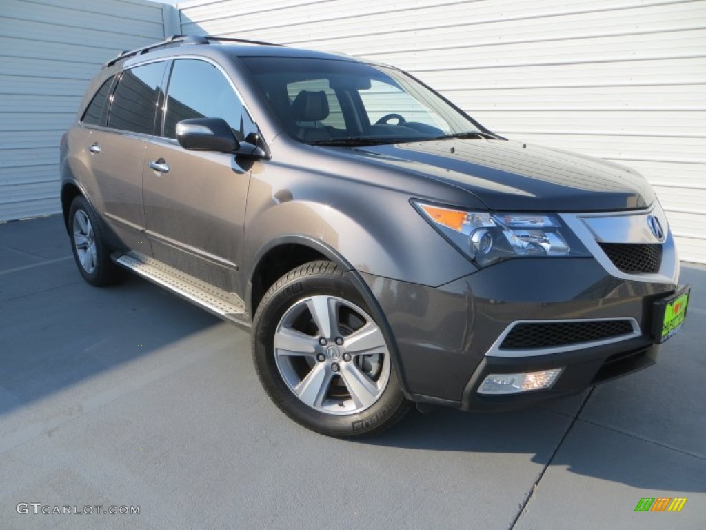 2012 MDX SH-AWD Technology - Grigio Metallic / Ebony photo #1