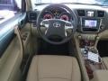 2013 Toyota Highlander Sand Beige Interior Dashboard Photo
