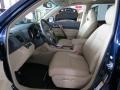 2013 Toyota Highlander Sand Beige Interior Front Seat Photo