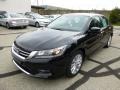 2014 Crystal Black Pearl Honda Accord EX-L Sedan  photo #7