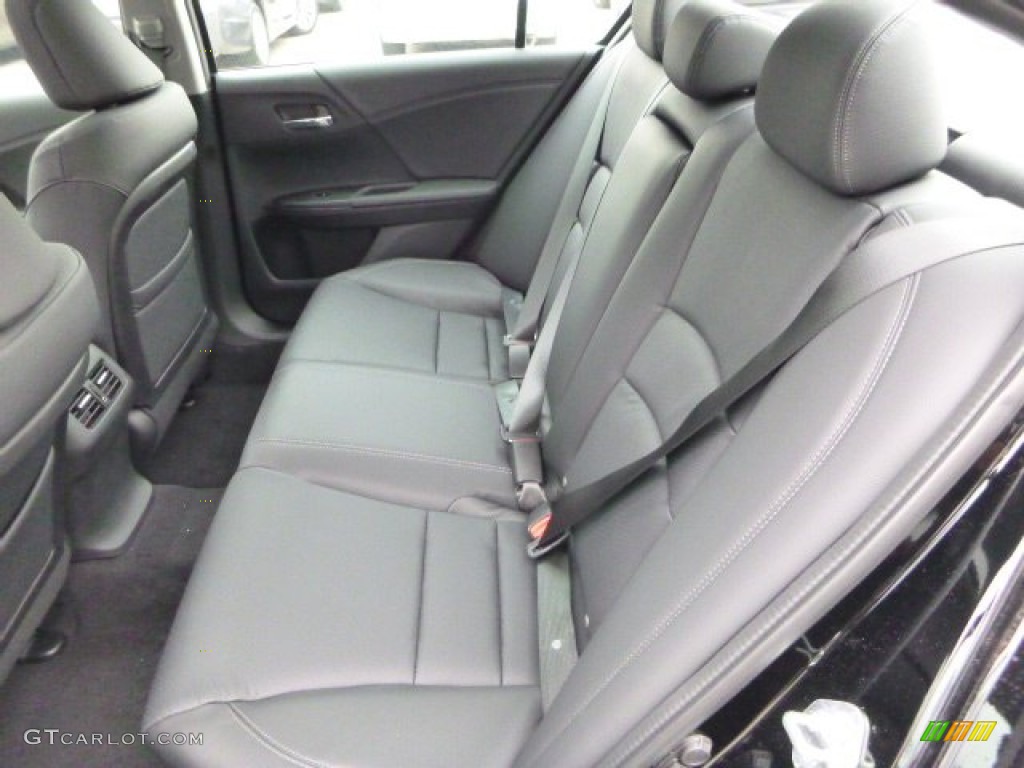 2014 Honda Accord EX-L Sedan Rear Seat Photo #85084649