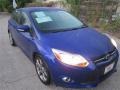 Performance Blue 2013 Ford Focus SE Hatchback