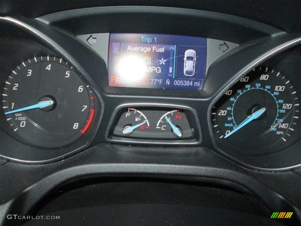 2013 Ford Focus SE Hatchback Gauges Photo #85085168