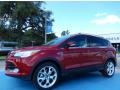 2014 Ruby Red Ford Escape Titanium 2.0L EcoBoost  photo #1