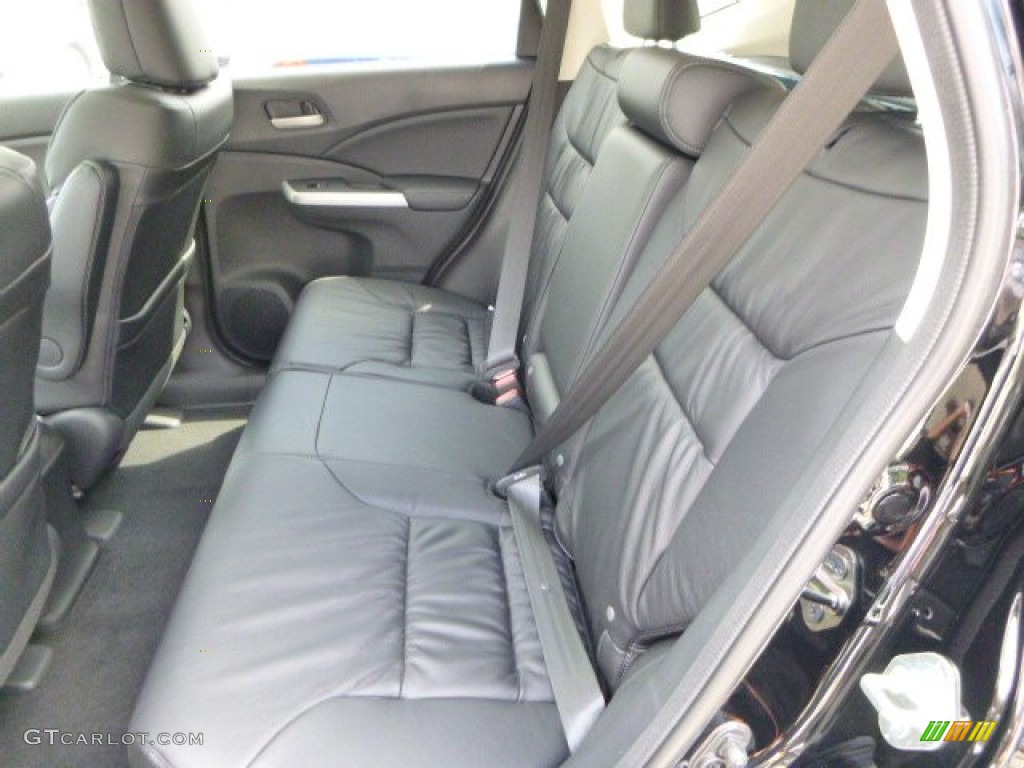 2014 CR-V EX-L AWD - Crystal Black Pearl / Black photo #11