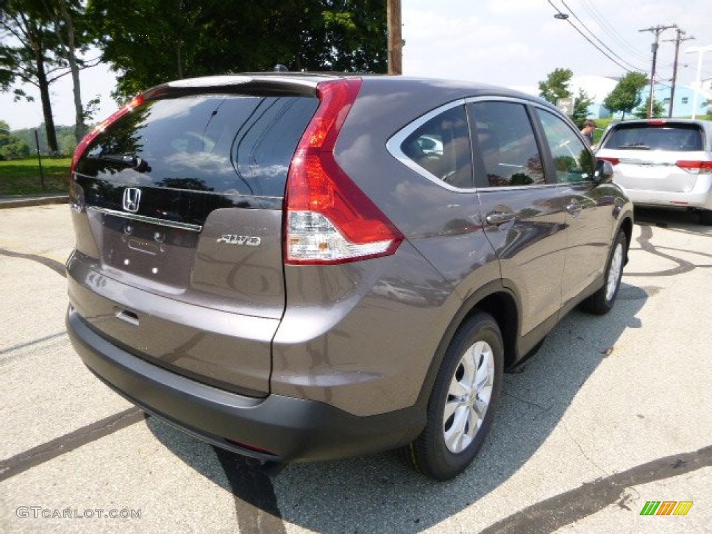 2014 CR-V EX AWD - Urban Titanium Metallic / Black photo #3