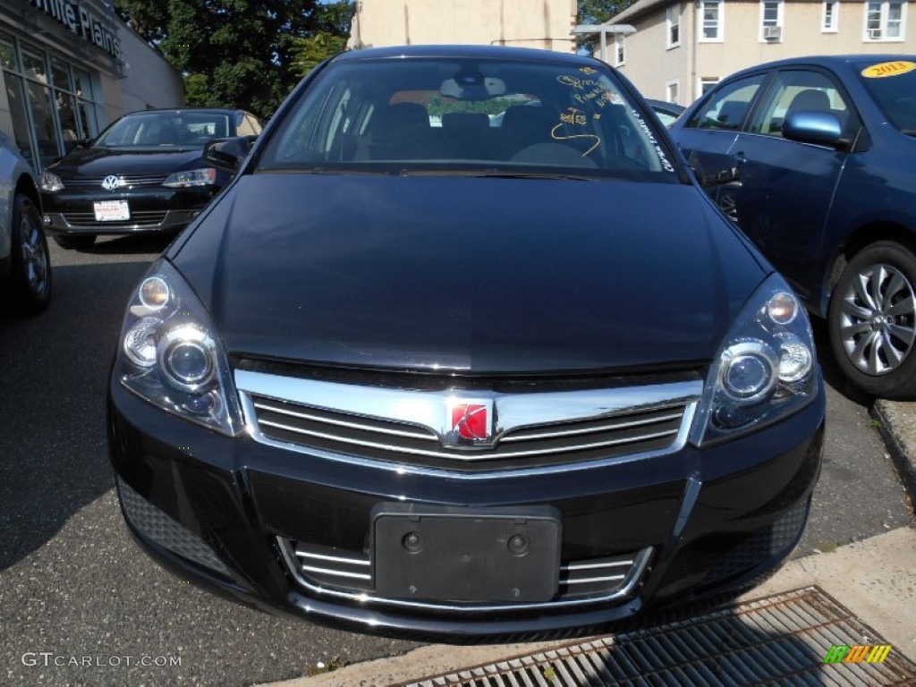 2008 Astra XE Sedan - Black Sapphire / Charcoal photo #2