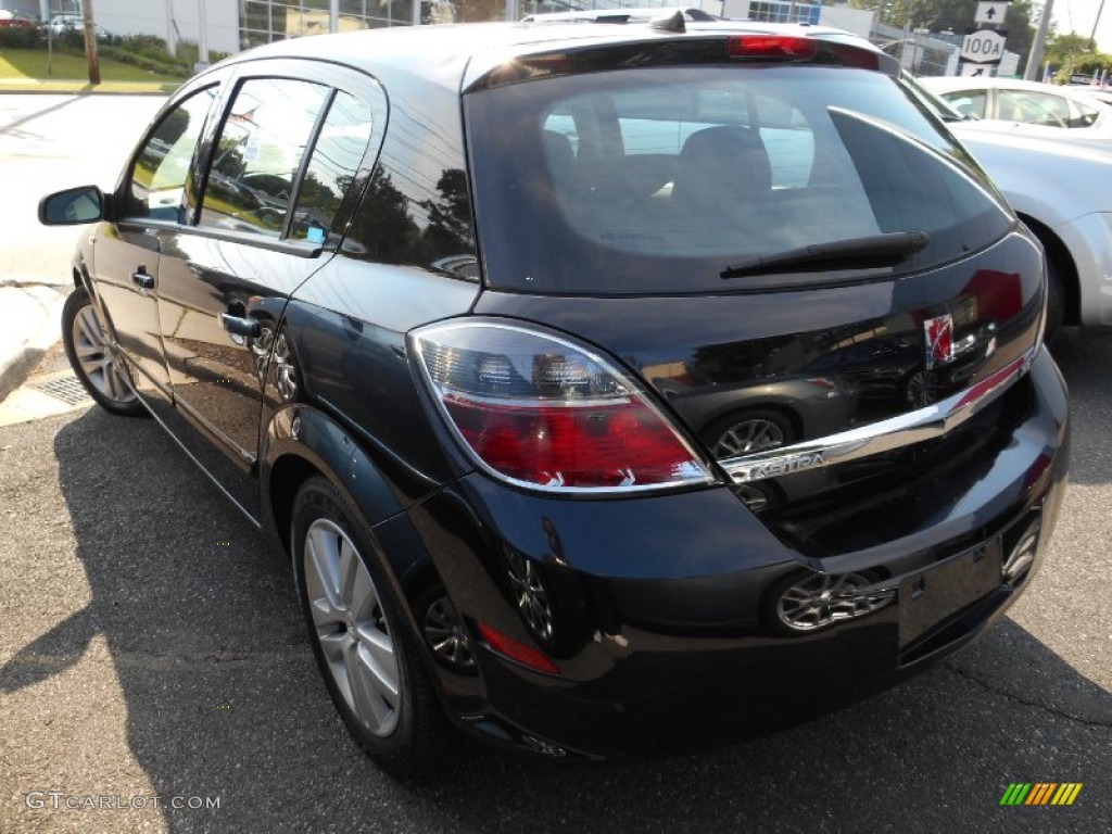 2008 Astra XE Sedan - Black Sapphire / Charcoal photo #3