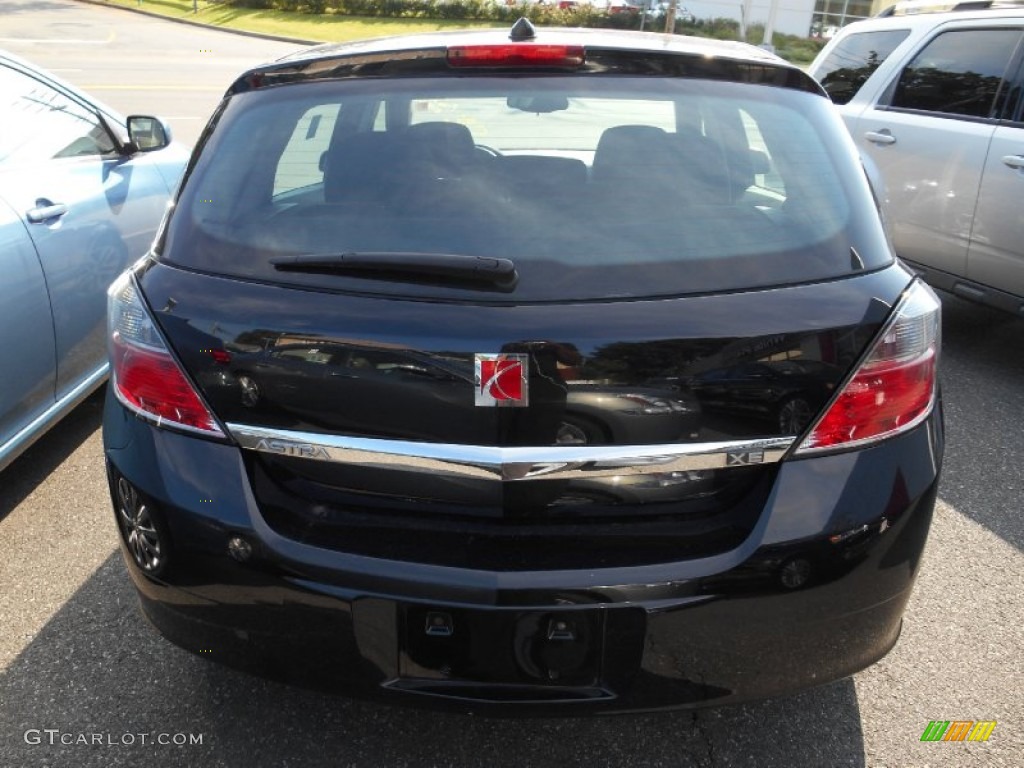 2008 Astra XE Sedan - Black Sapphire / Charcoal photo #4