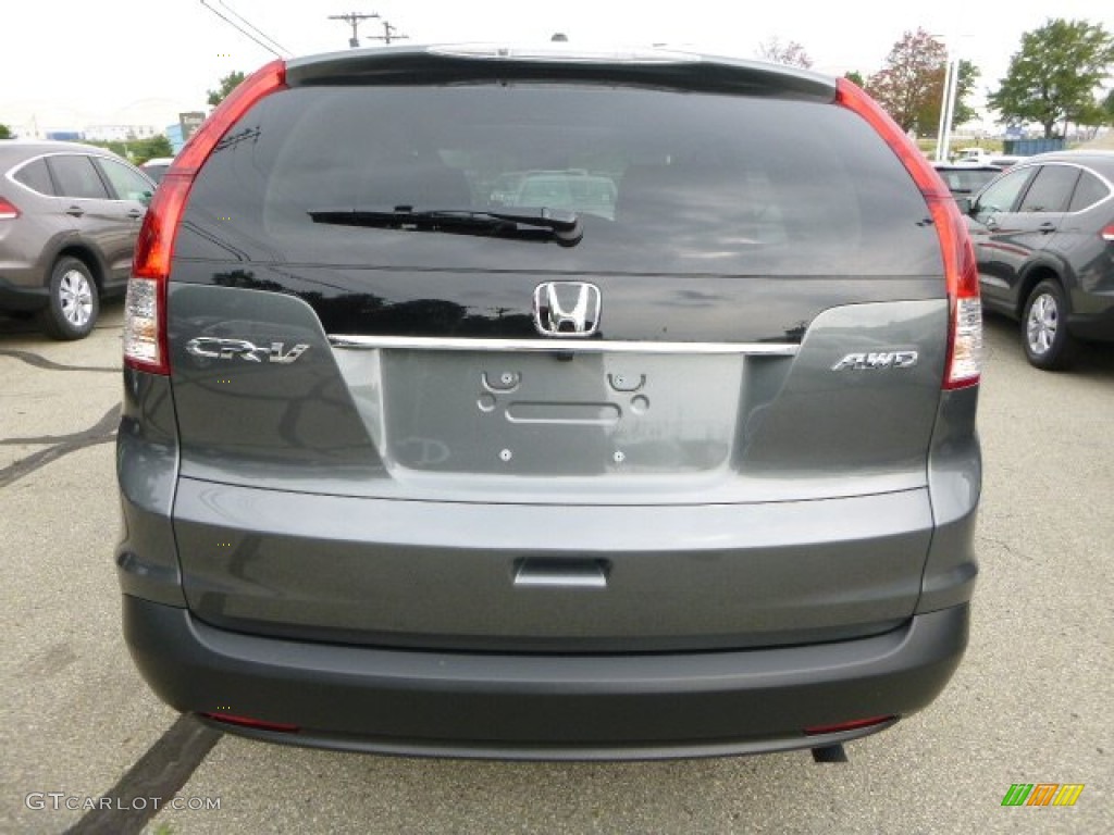 2014 CR-V EX AWD - Polished Metal Metallic / Gray photo #4