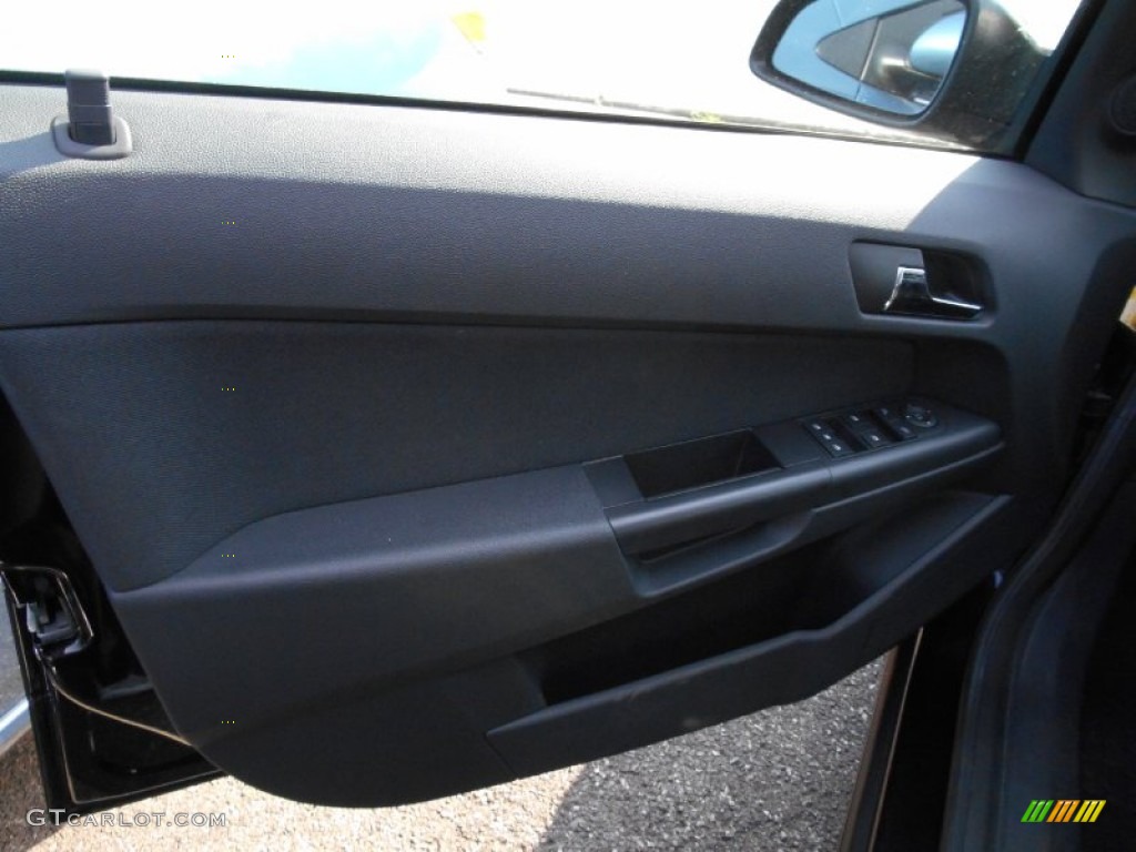 2008 Astra XE Sedan - Black Sapphire / Charcoal photo #9