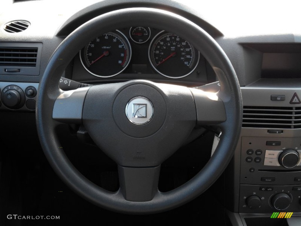 2008 Astra XE Sedan - Black Sapphire / Charcoal photo #11